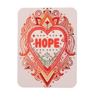 Beacon of Hope: Inspirational Hope Quotes Magnet