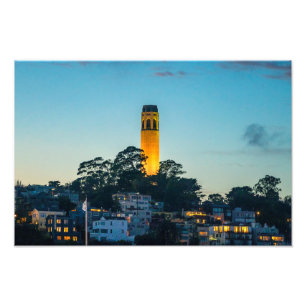  Beacon Over the Bay Photo Print
