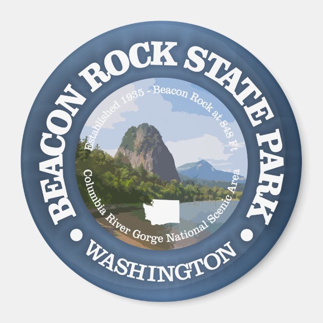 Beacon Rock SP Magnet (Front)