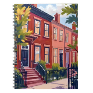 Beacon Street Boston Massachusetts Notebook
