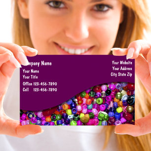 Bead Business Cards