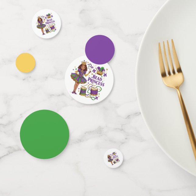 Bead Princess - Mardi Gras Confetti (Group)