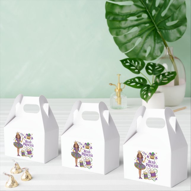 Bead Princess - Mardi Gras Favour Box (Multiple)