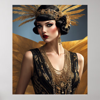 Beaded Decadence Poster