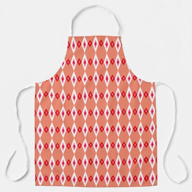 Beaded Diamonds Apron (Front)