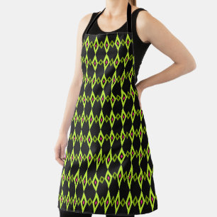 Beaded Diamonds Apron