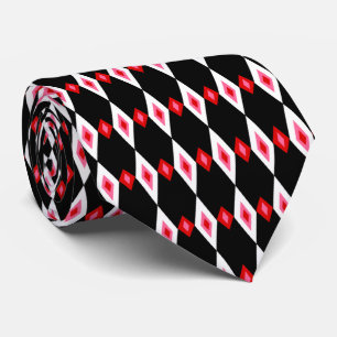 Beaded Diamonds Tie