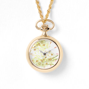 Beaded Floral Watch