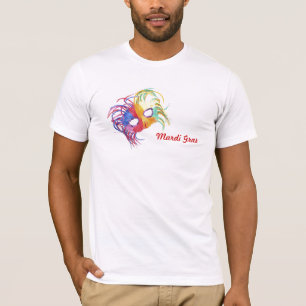 Beaded Mask - T-Shirt