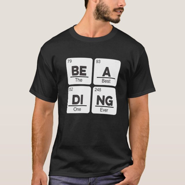 Beading Element Graphic Beadwork Hand Stitching Se T-Shirt (Front)