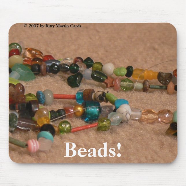 Beads! Mouse Pad (Front)