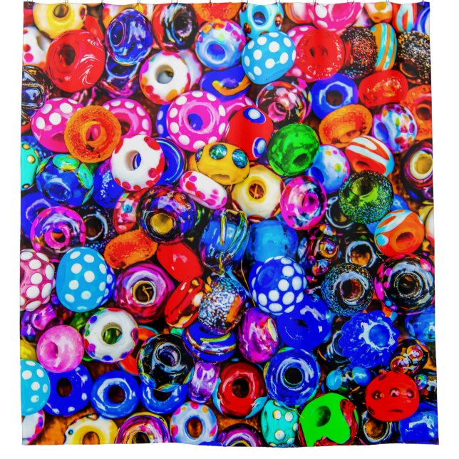 Beads Shower Curtain (Front)