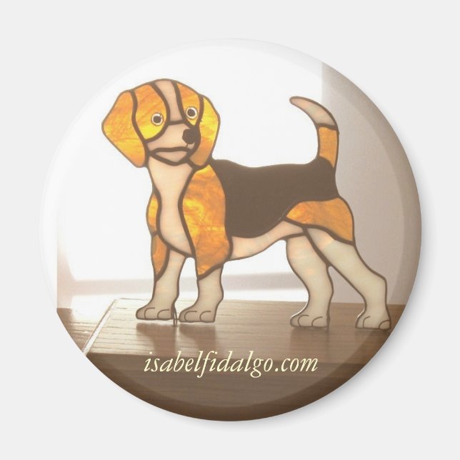 beagle2, isabelfidalgo.com magnet (Front)