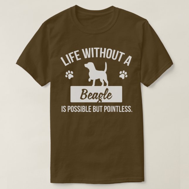 Beagle 1 T-Shirt (Design Front)