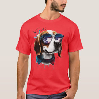 Beagle 4th of July 2 T-Shirt