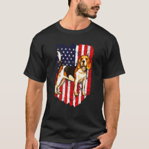 Beagle 4th Of July Usa T-Shirt