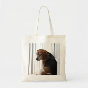 beagle attitude tote bag