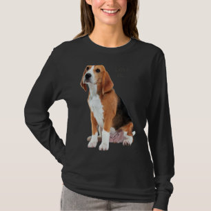 Beagle  Beagles Love Is Dog Mom Dad Puppy Pet Cute T-Shirt