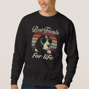 Beagle Best Friends For Life Vintage Retro Sweatshirt