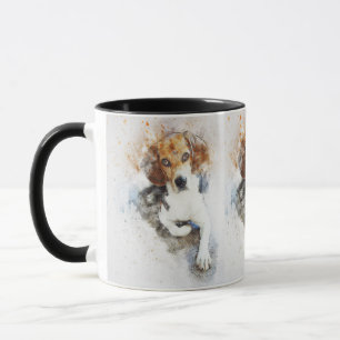 Beagle Black Brown White Pet Doggy Doggie Puppy Mug