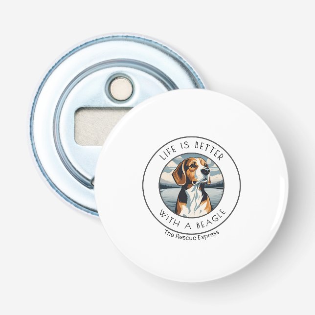 Beagle  bottle opener (Front)