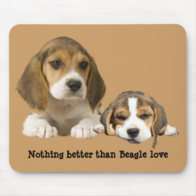 Beagle Buddies Mousepad (Front)