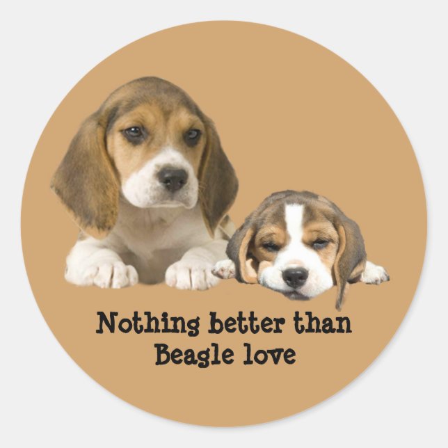 Beagle Buddies Sticker (Front)