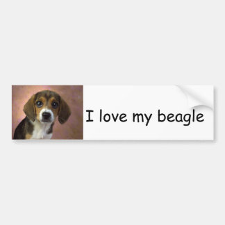 Beagle Bumper Sticker