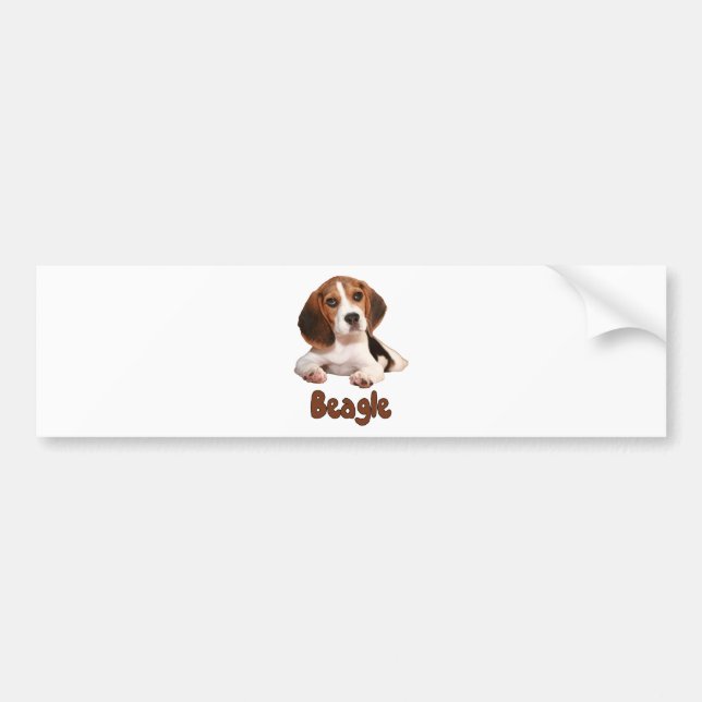 Beagle! Bumper Sticker (Front)