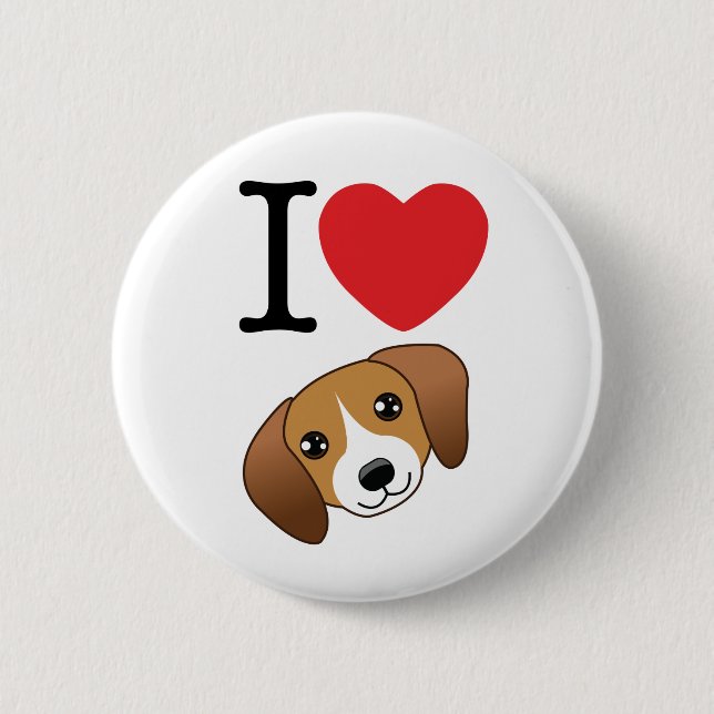 Beagle Button (Front)