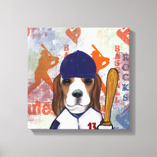 Beagle canvas print