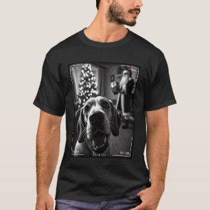 Beagle Catches Santa On Camera Xmas T-Shirt