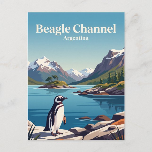 Beagle Channel Argentina Postcard (Front)