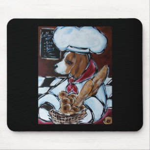 BEAGLE CHEF MOUSE PAD