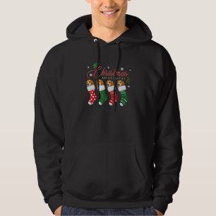 Beagle Christmas  Beagle Dog Cute Socks Xmas Hoodie
