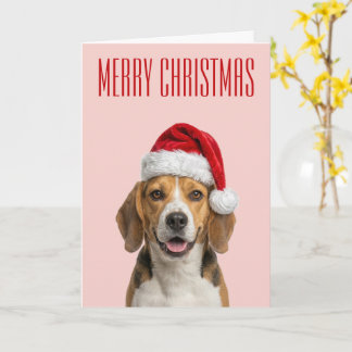 Beagle Christmas Cheer Card