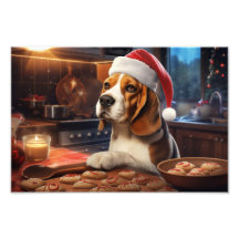 Beagle Christmas Cookies Festive Holiday