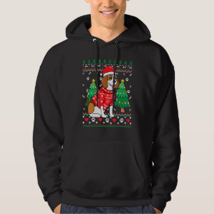 Beagle Christmas Ornament Tree Mum Dad Dog Xmas Hoodie