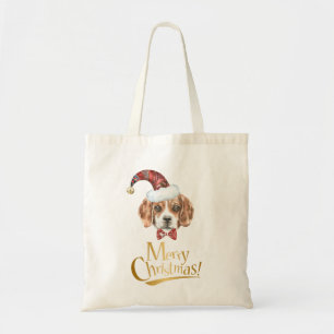 Beagle Christmas Tote Bag