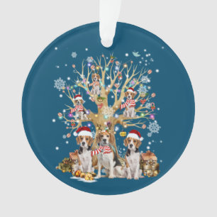 Beagle Christmas Tree Ornament For Dog Lover