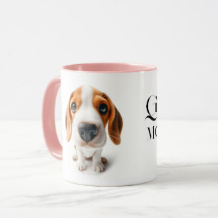 Beagle close-up Mug with you name