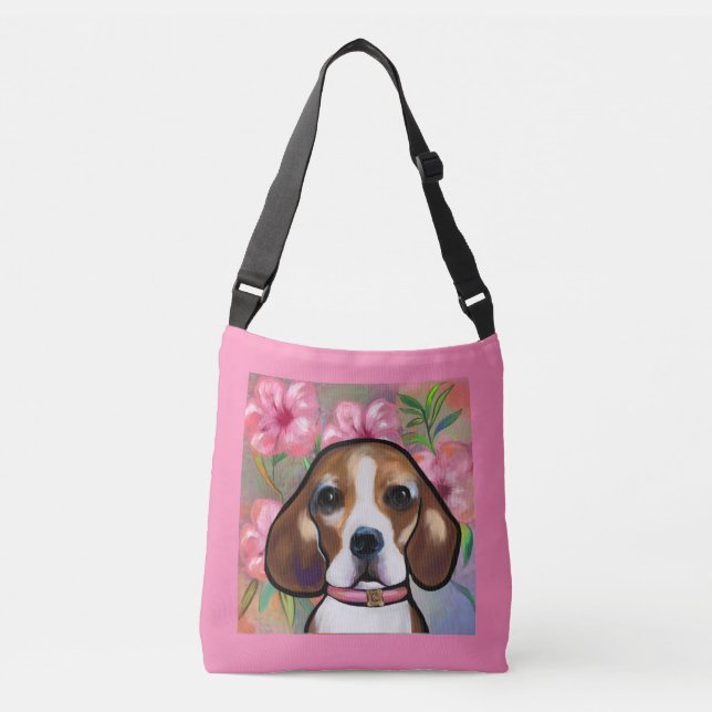 Beagle           crossbody bag (Front)
