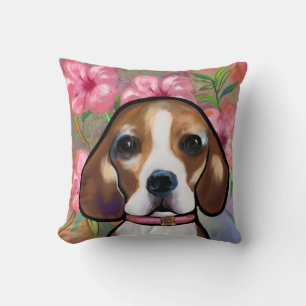 Beagle         cushion