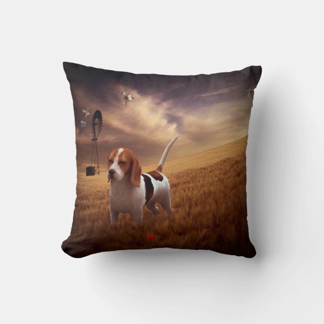 Beagle Cushion (Front)