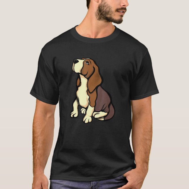 Beagle Cute Beagle Mum S Fun Dog T-Shirt (Front)