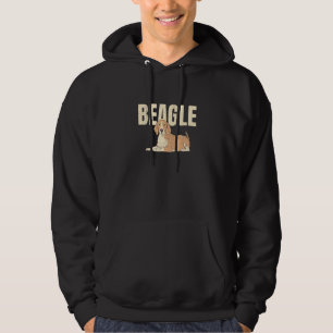 Beagle Cute Dog S Cool Illustration Pet Dog Hoodie