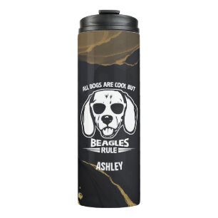 Beagle Cute Gift for Dog Dad Dog Mum Thermal Tumbler