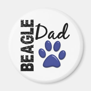 Beagle Dad 2 Magnet