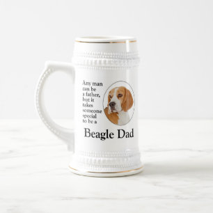 Beagle Dad Beer Stein