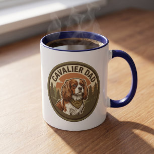 Beagle Dad Coffee Mug   Beagle Dog Dad Gift